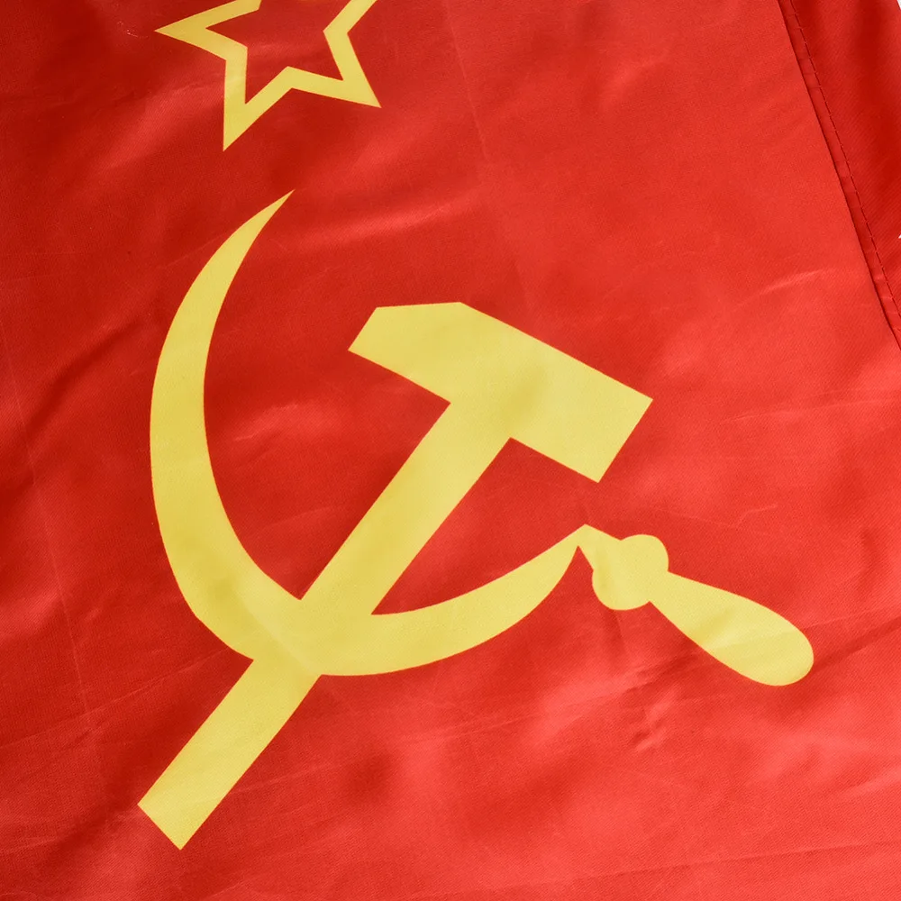USSR Flag 90*150cm CCCP Red Revolution Union Of Soviet Socialist Republics Banner Flags Indoor Outdoor Home Decor|home decor wall paintings|home made