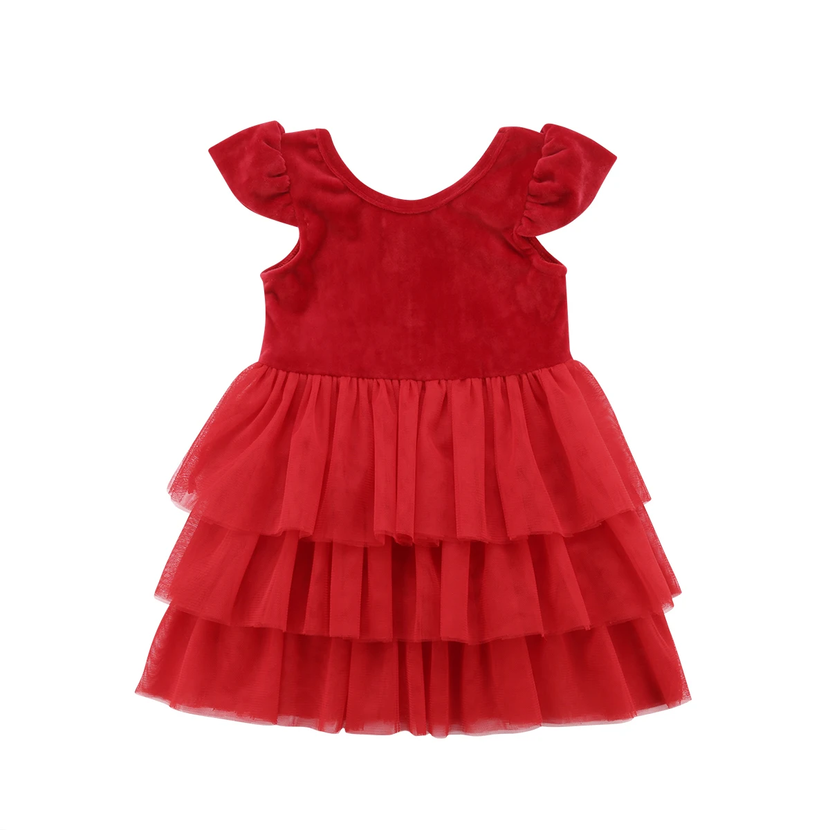 velvet chiffon dress