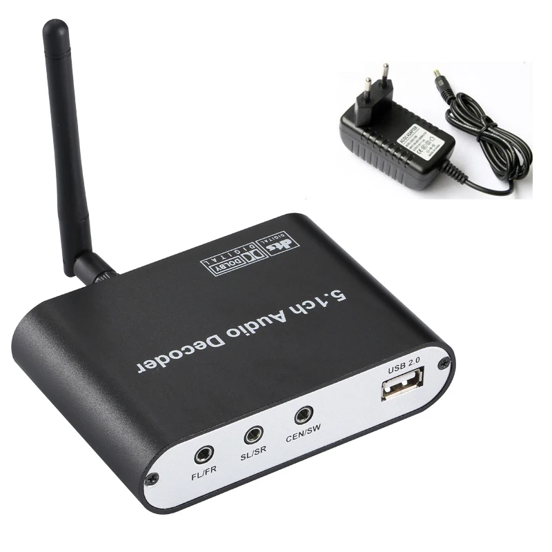 

5.1 Audio Gear Digital Audio Decoder Bluetooth USB DAC Converter Optical SPDIF Coaxial AC3 DTS to 5.1CH Analog Audio DAC