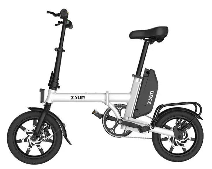 

2018 mini Folding Electric Bike 10-inch 21 speed 48V Lithium Battery 240W Electric Scooter