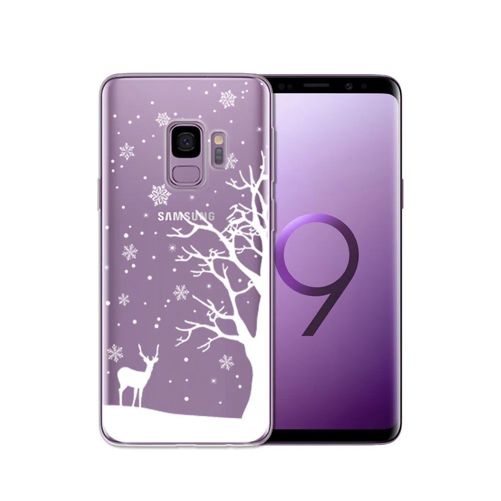 Painting TPU Case for Samsung Galaxy S9 S9 Plus Silicone Phone Cover for Samsung S5 S6 S7 Edge S8 S8 Plus Transparent Fundas Bag (16)
