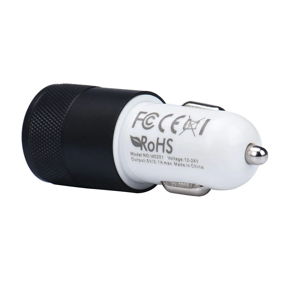 2.1A24W 2-Port Smart USB Quick Charge Car Charger (5)