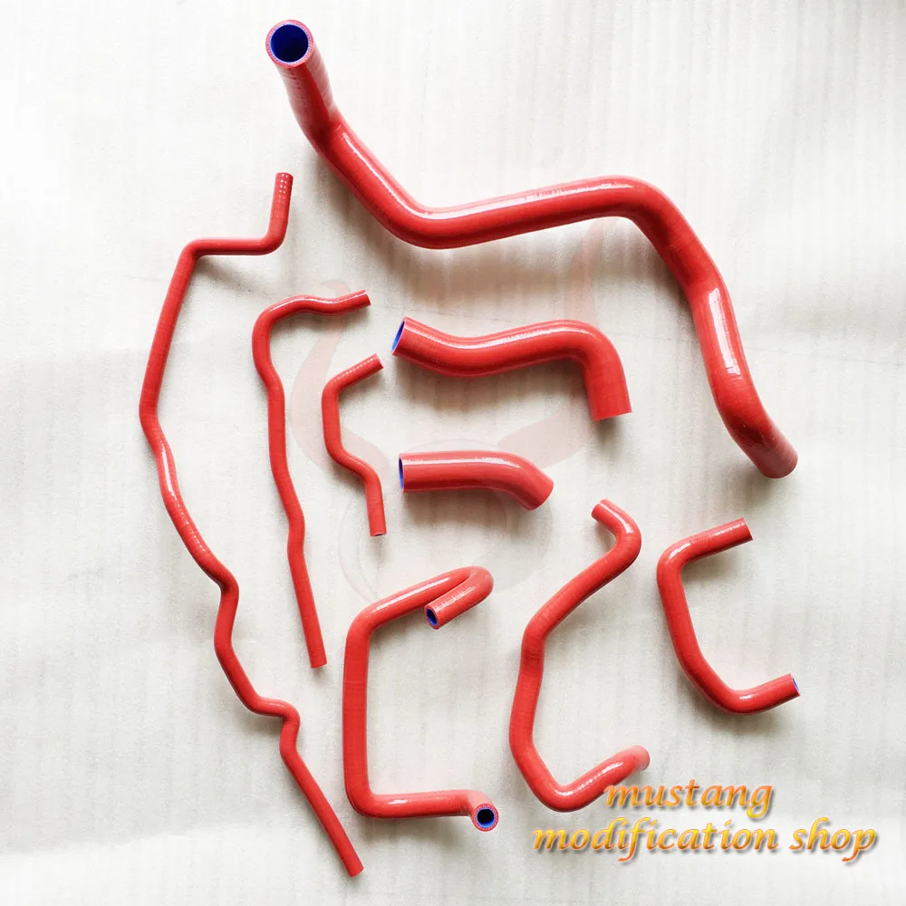 

Free shipping car silicone hose Radiator Fit High quality FOR Volkswagen Golf Mk4 1.8T Turbo HPS 1999-2006 year Black red blue