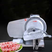 18 автоматическая подача мяса ягненка слайсер коммерческий жир КРС роллы из баранины 10 дюймов мясорубка для замороженного мяса строгальная машина для ресторана