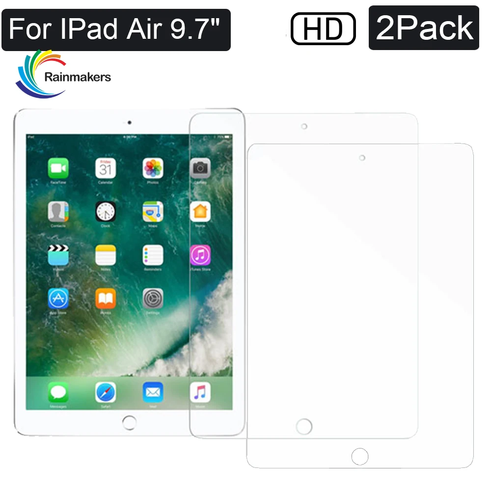 

Tempered Glass For iPad 2018 Screen Protector For Apple iPad 9.7 inch 2018 2017 Pro 10.5 11 12.9 Glass For iPad mini 1 234 Glass