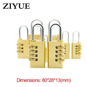 

Free Shipping Copper Password Lock All Copper Padlock Gymnasium Swimming Pool Door Room Room Apply