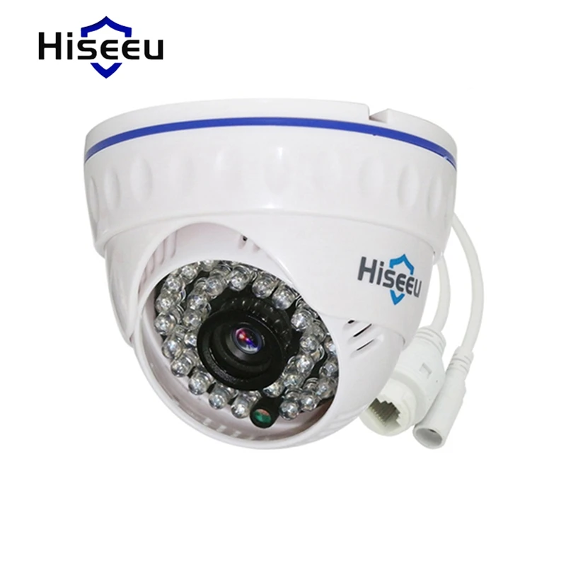 

Hiseeu HCR5 720P 960P 2.0MP 3.6mm lens Dome Security IP Camera P2P ONVIF Indoor IR Cut Night Vision for Multi-platform
