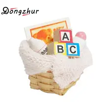 Dongzhur принадлежности для ванной корзины Кукольный дом Миниатюрный Аксессуары макеты кукольного домика 1:12 необходимые туалетные принадлежности для кукольной ванны