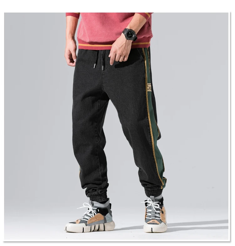 Новые осенние летние спортивные брюки мужские модные брендовые брюки мужские уличные мешковатые джоггеры брюки мужские M-3XL