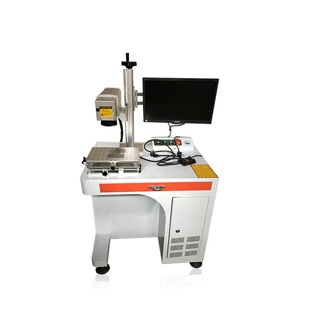  3d color printed fiber laser marking machine 20w 30w 50w fiber laser marker for metal