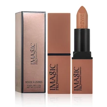 IMAGIC новые модные матовые Губы Макияж 6 цветов бренд пигмент длительнего действия Красный Водонепроницаемый новые матовые помады CoameticsIMAGIC