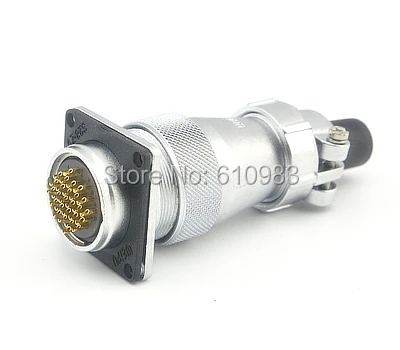

Free shipping WS28 4 Hole 26pin 28mm Plug XLR Aviation Panel Mount Socket Receptacle Wire Connector