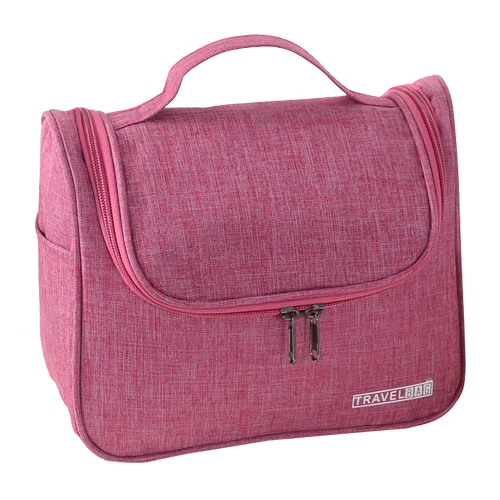 Rose Red Bag Подвесная косметичка для хранения, женская и мужская дорожная несессер, косметичка, органайзер для макияжа, косметический крючок, моющийся чехол, аксессуары - Цвет: Rose Red Bag