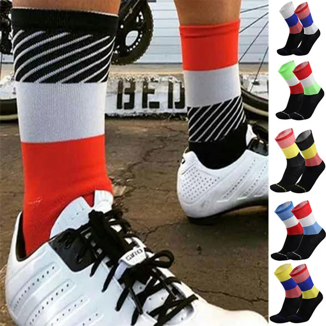 

2019 New High Quality Socks Professional Brand Cycling Socks Sport Socks Breathable Road Bicycle Socks S13