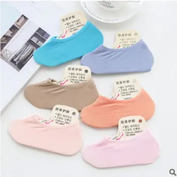 

3 pairs/pack Women ankle socks for girls Summer cotton socks solid color TJ0250