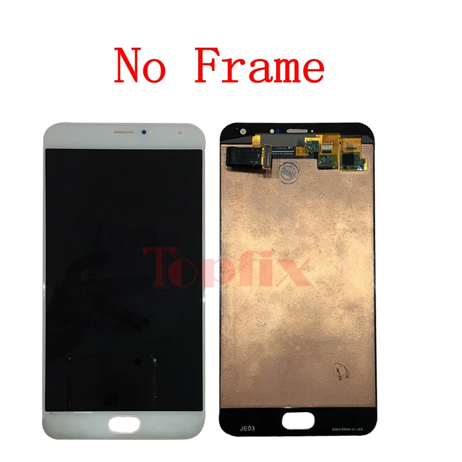 ЖК дисплей 5 7 дюйма для Meizu Pro Pro5 фотография с заменой рамки LCD|Экраны мобильных