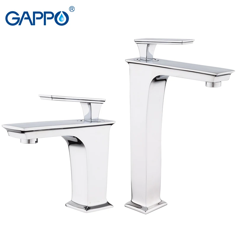 GAPPO Basin Faucets waterfall faucet water taps bathroom basin mixer sink tap deck mounted mixer faucet