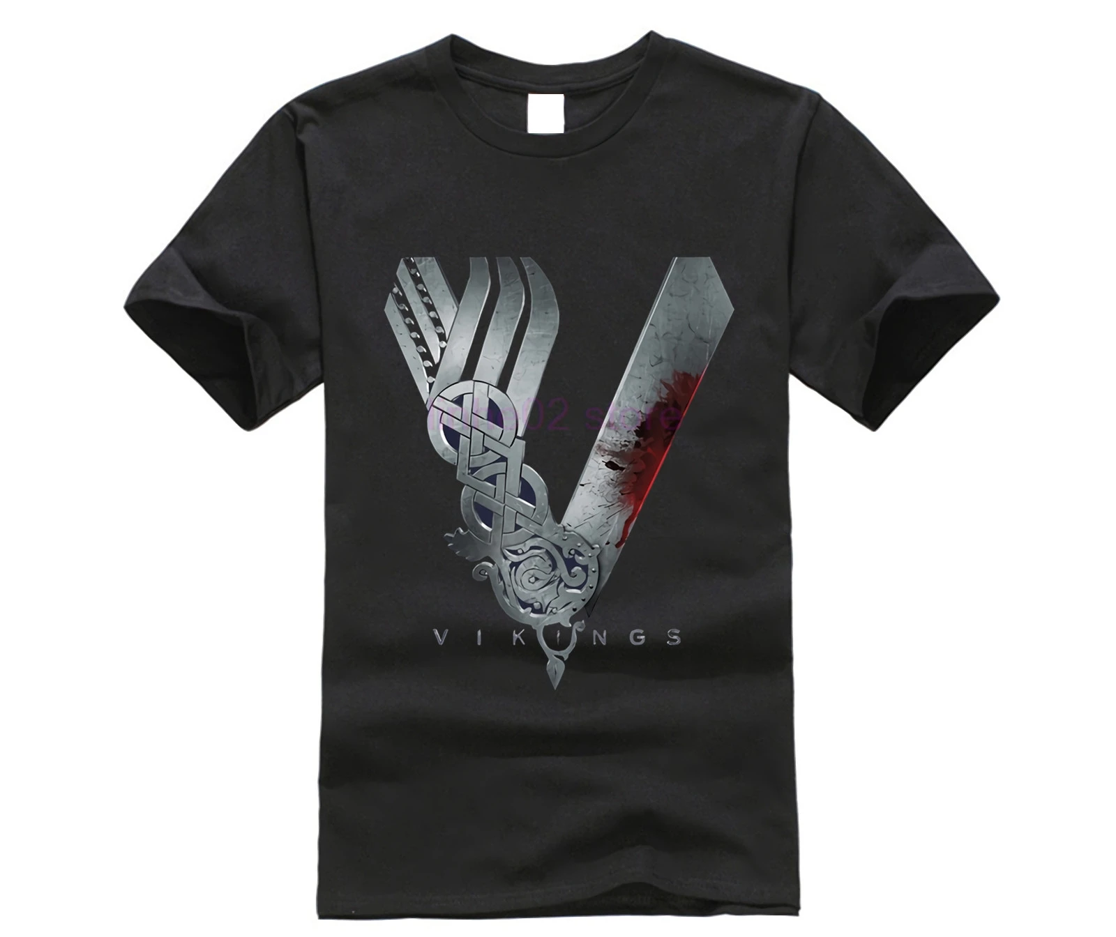 

Vikings T Shirt Man Short Sleeve Round Neck Personalized Tees Adult Latest Big Tshirt Cool Classic Teenage Tee Shirt Vikings