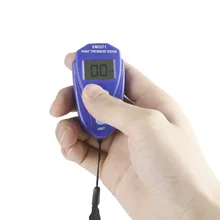 Mini Coating Digital Painting Thickness Tester Meter Mini LCD Car Coating Thickness Gauge Ultrasonic Car-detector with Battery