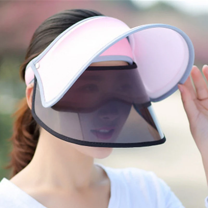 قبعات للحماية من الشمس المرأة الصيف شاطئ كاب قناع الرياضة في الهواء الطلق المشي اليومية الترفيه نمط واسعة كبيرة حافة ظلة الأشعة فوق البنفسجي...