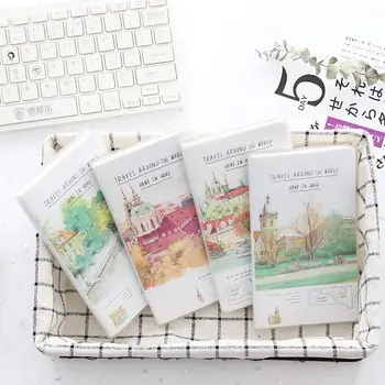 

Coloffice Cute Simple PVC Soft Rubber Cover Notebook Diary Weekly Planner Notebook Student Small Fresh Notepad Exercise Book 1PC