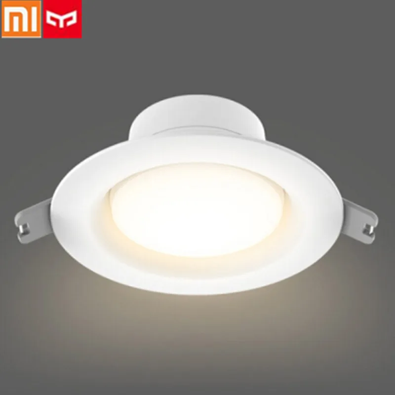

Original xiaomi mijia yeelight led downlight Warm Yellow /Cold white Round LED Ceiling Recessed Light For xiaomi smart home kits