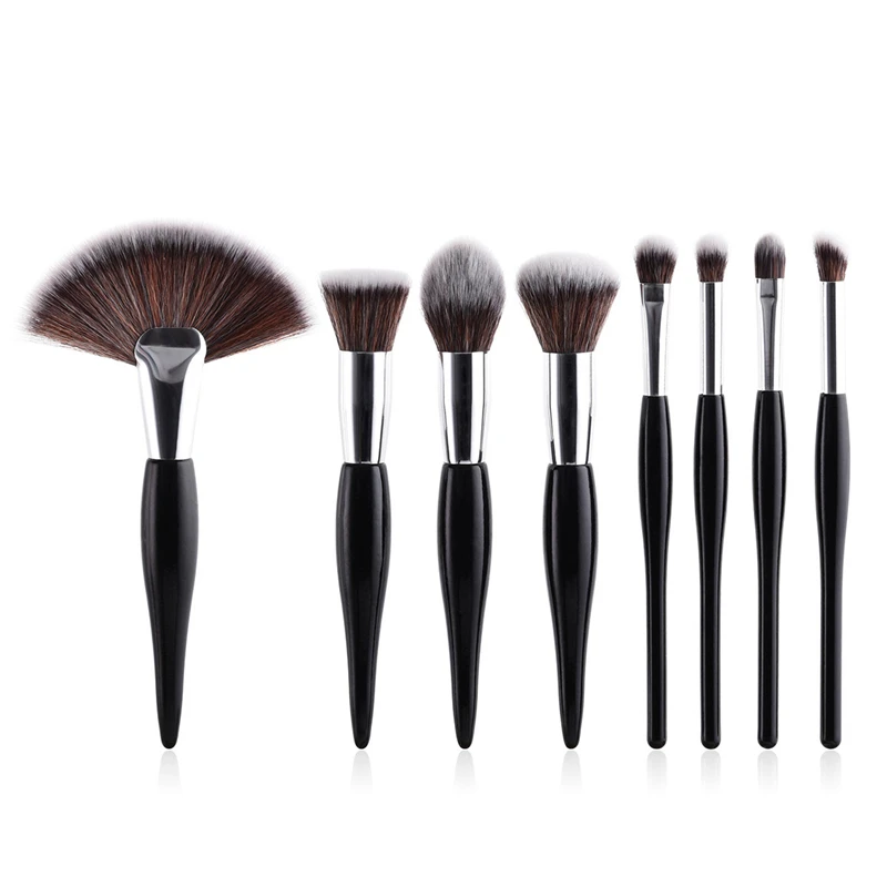 

4pcs/ 8pcs Makeup Brushes Set Soft Cosmetic Powder Blending Foundation Eyeshadow Blush Brush Kit Make Up Tools