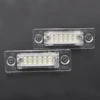 2pcs Car LED License Number Plate Lights Lamp For VW Transporter T5 Multivan Caravelle Eurovan Passat Caddy Touran Golf ► Photo 1/6