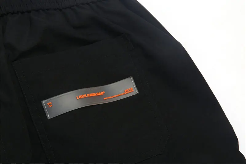 Side Strap Buckle Multi Pockets Cargo Baggy Shorts 7