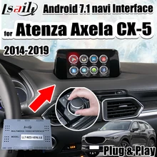 Android 7,1 gps-навигатор для Mazda Atenza Axela-19 с Play store, яндексом, Android auto, беспроводной carplay от Lsailt