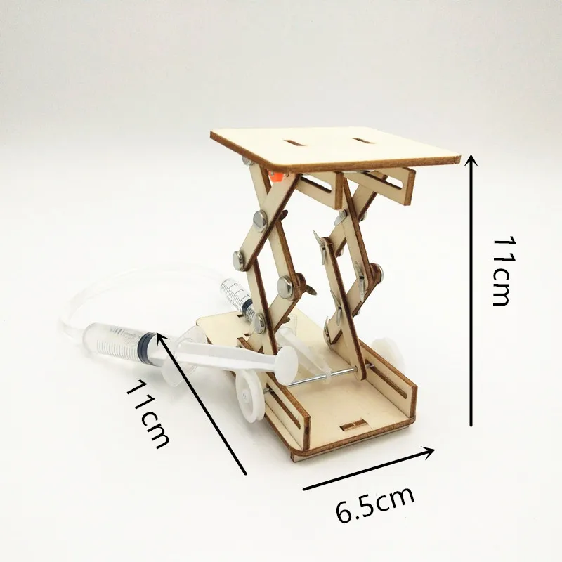 Happyxuan Дети DIY Science Toys учебный набор для научных экспериментов гидравлический