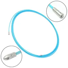 SWILET прочный синий 10 м нейлон сталь электрика провода рыбы ленты трубопровод нейлоновый кабель съемник с колесом лучшее качество