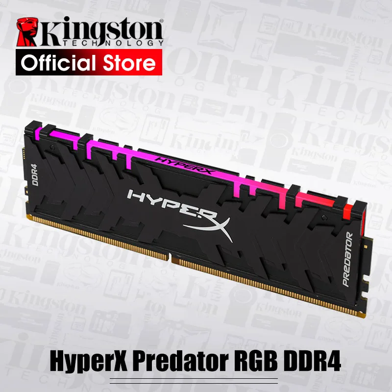 Kingston HyperX Predator RGB 8 Гб 3000 МГц DDR4 CL15 DIMM 288-pin XMP Memoria Ram ddr4 оперативная память для настольных компьютеров Ram для компьютерных игр