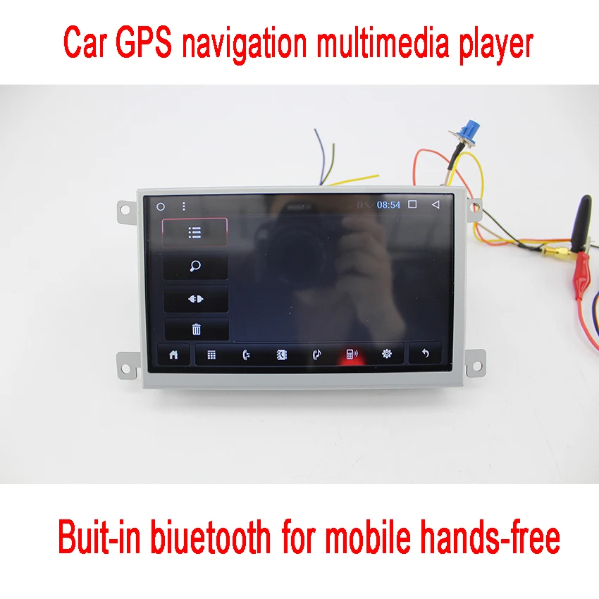 Top For Audi A6 A6L 2005~2011 Car Android Media Player System Autoradio Radio Stereo GPS Navigation Multimedia Audio Video 4