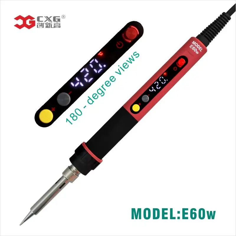 Soldering iron 60W Adjustable Temperature Electric Welding solder EU plug Welding Solder Station Heat Pencil Soldering iron (1)