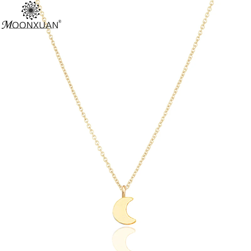 Dogeared Moon Choker Gold Statement 
