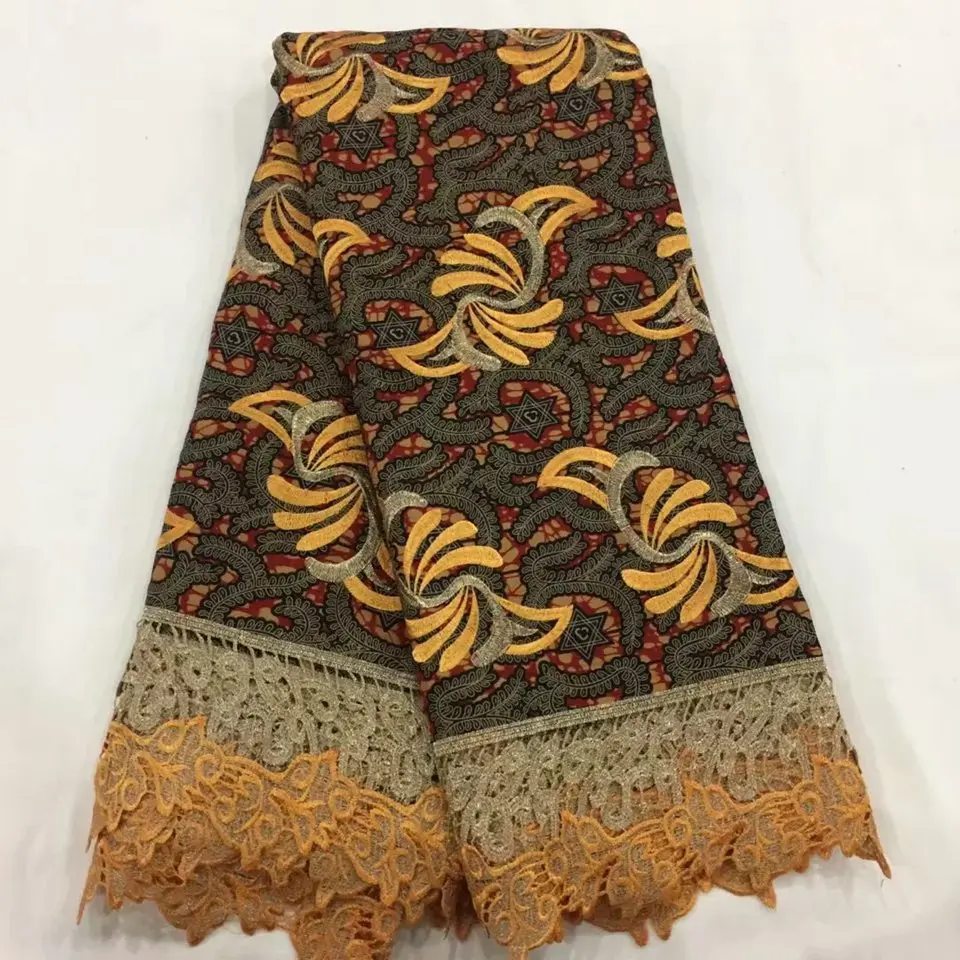 

Mitex Holland Lace Wax Print African Fabrics Kitenge/Pagnes/Tissues Africain/Chitenge/ Fabric For Dressmakings/Sewing LSLW-112