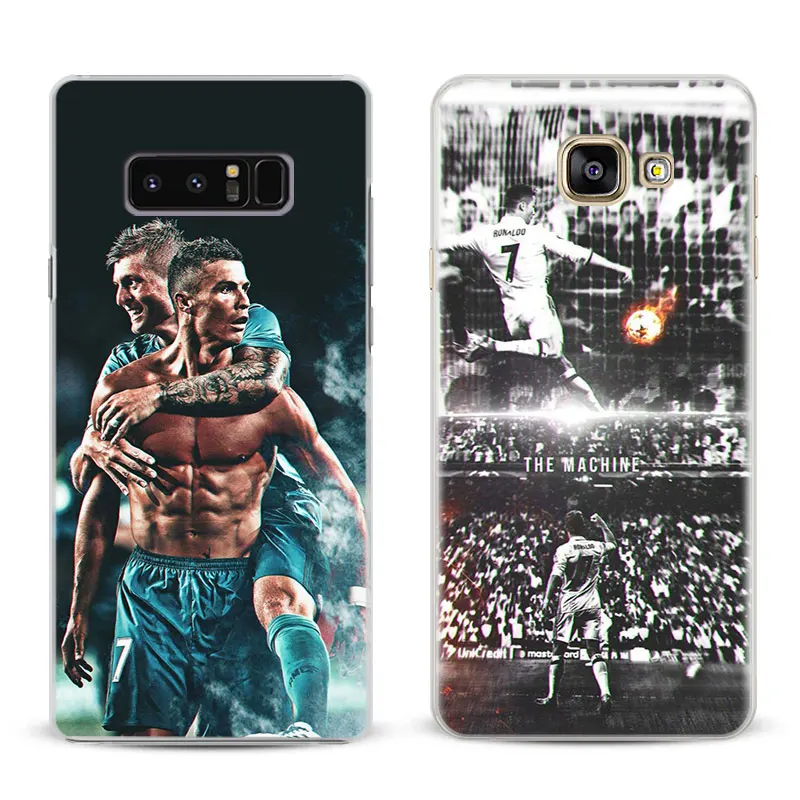 

Cristiano Ronaldo CR 7 Cover Shell For Samsung Galaxy S4 S5 S6 S7 Edge S8 S9 Plus Note 8 3 4 5 A5 A7 J5 2016 J7 2017 Phone Case