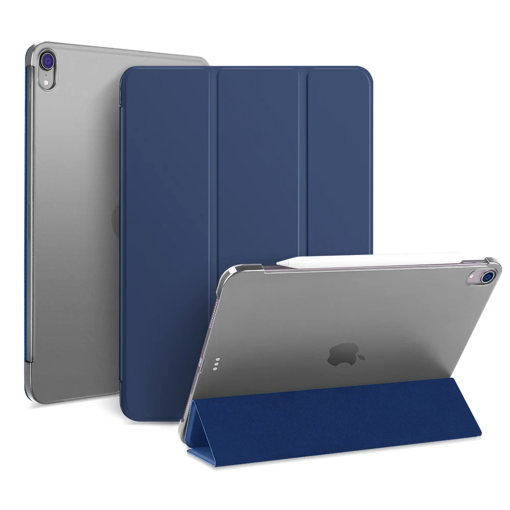 Чехол DOWSWIN для iPad Pro 12 9 2018 кожаный чехол Магнитный жесткий | Компьютеры и офис