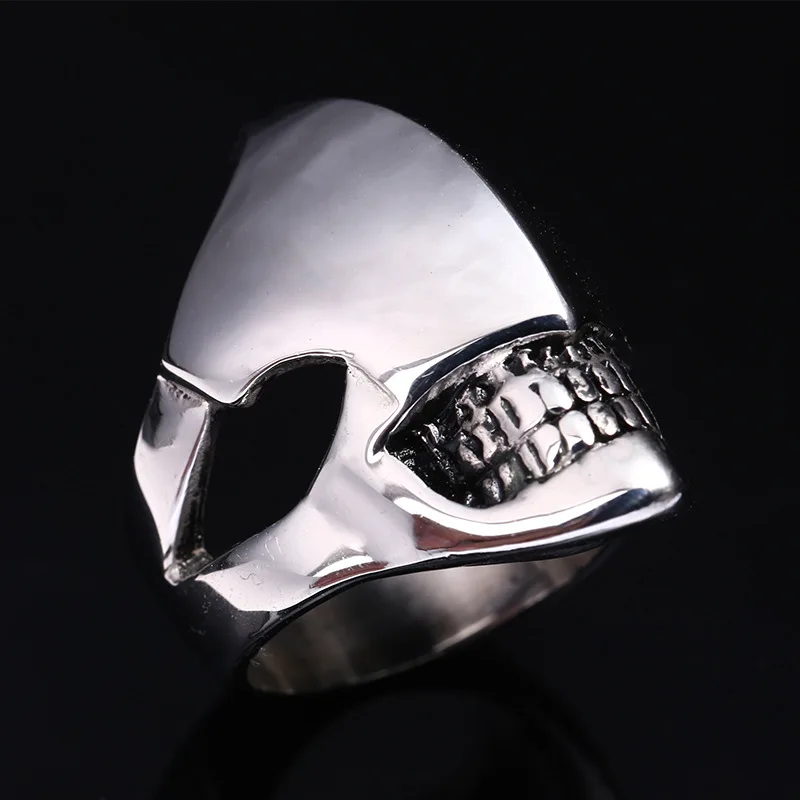 

Trendy trinket Alien Predator skull Ring men Zinc Alloy Punk Men's rings teeth grillz warcraft Graduation anel Fashion Jewelry