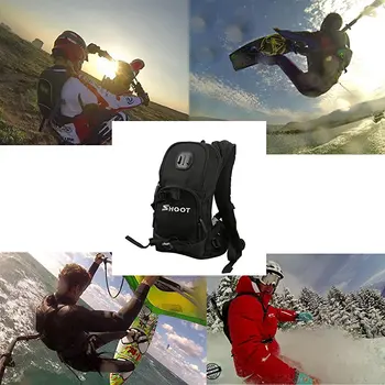 

SHOOT Selfie Backpack Quick Assembly Guide Sports Bag for GoPro Hero 6/5/4/3+/3 xiaoyi SJ Cam Action Camera for Bicycle Shooting