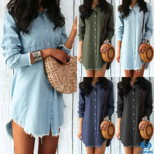 

Sexy Womens Plus Size Long T-shirt Ladies Casual Party Blouse Tops
