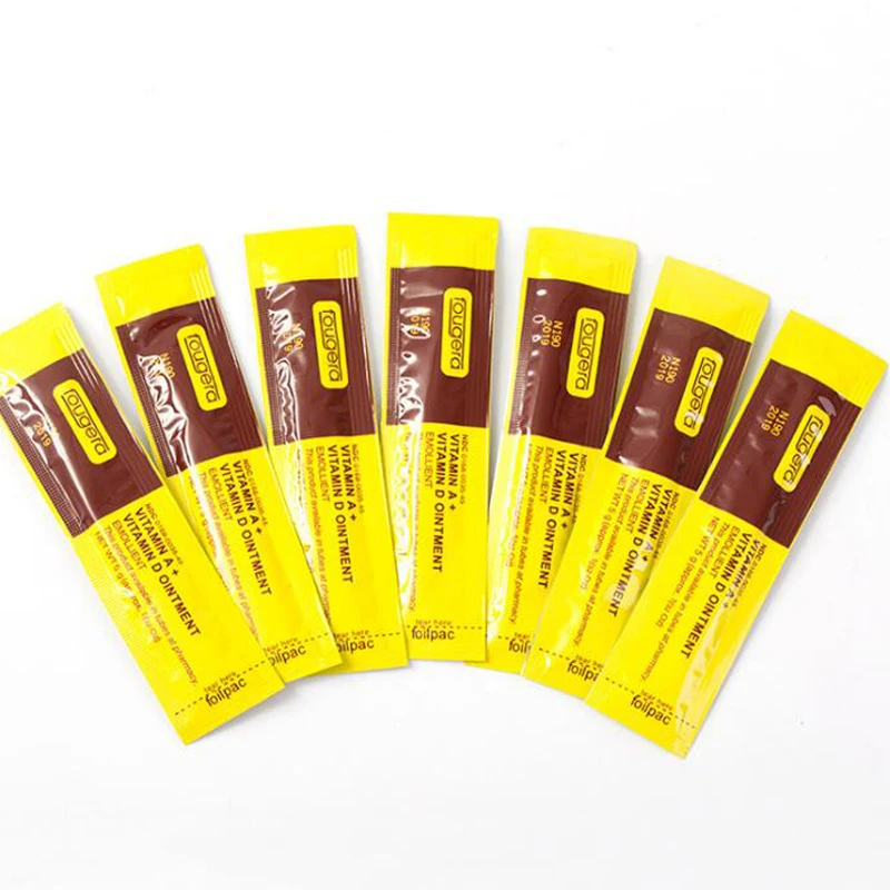 جديد 100 Pcs Fougera فيتامين مرهم A & D مكافحة ندبة الوشم الرعاية اللاحقة كريم ل الوشم الجسم الفن تجميل دائم الوشم اكسسوارات