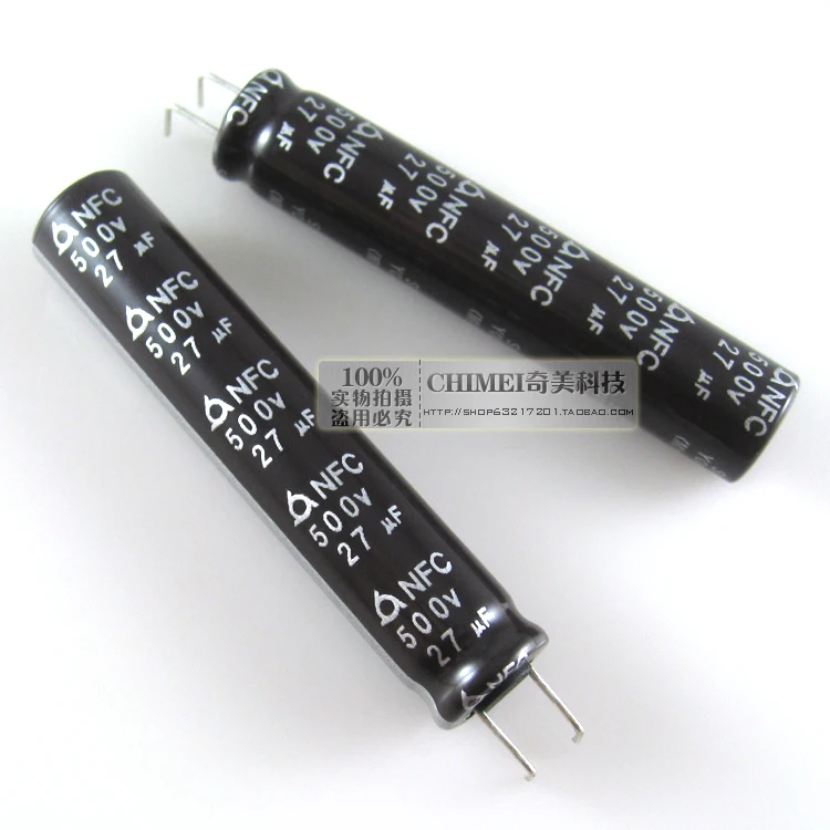 

Electrolytic capacitor 500V 27UF LED LCD capacitor accessories