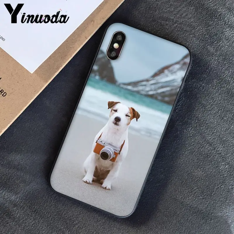 Yinuoda Джек Рассел терьер собака чехол для телефона iphone SE 2020 8 7 6 6S 6plus X XS MAX 5 5S XR 10