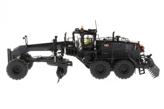 Редкая литая игрушка модель DM 1:50 Caterpillar Cat 18 м3 грейдер для двигателя Инженерная