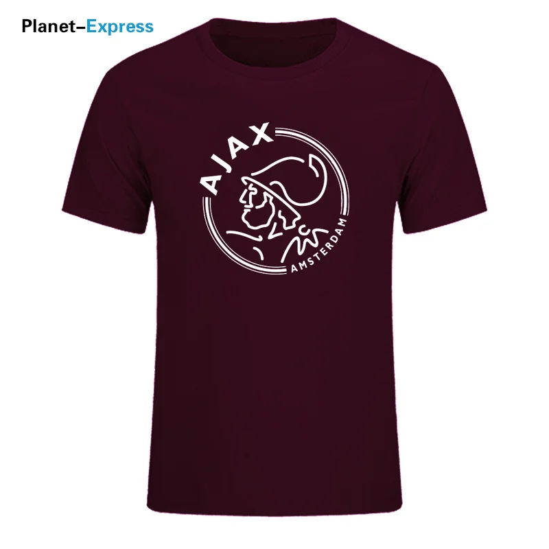 

2019 Fashion ajax t shirts Funny men T-shirts Short Sleeve T Shirts Luxury Summer Cotton Tee Shirts Plus Size Hip Pop Tops Tees