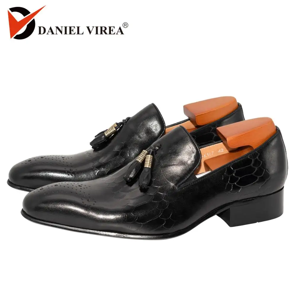 mens black casual loafers
