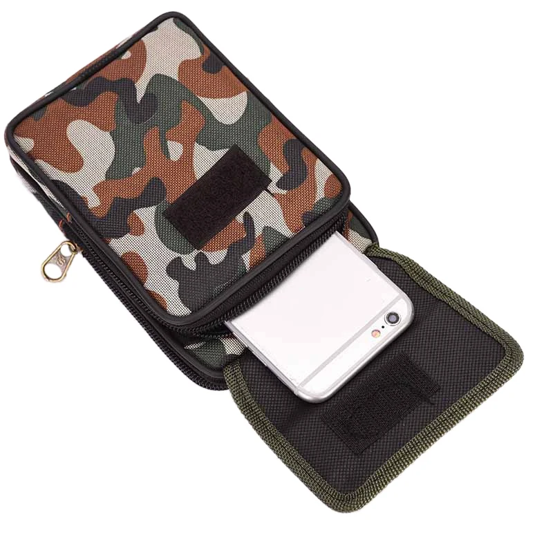 Открытый Военно-тактические Camo пояса сумка пакет телефон мешки Молл поясная сумка лагерь карман талии поясная сумка