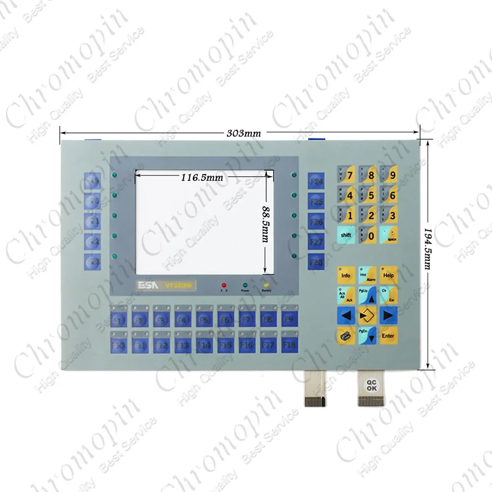 Мембранная клавиатура для ESA VT320WAP000 VT320WA0000 мембранная клавиатура